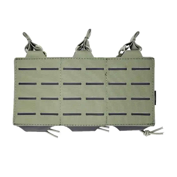PORTA CARICATORE 5.56 TRIPLA - OD GREEN - CONQUER TACTICAL