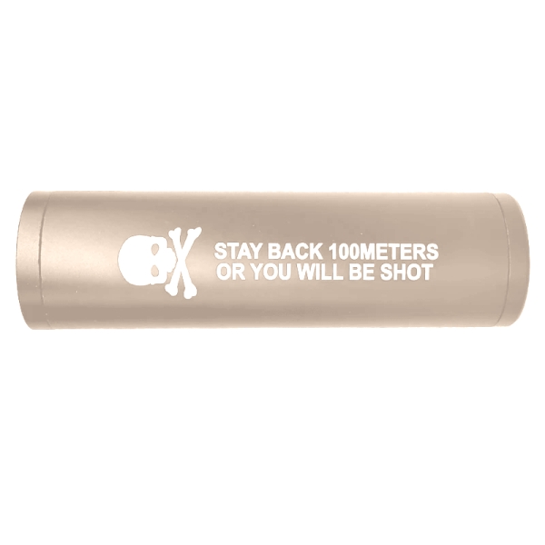 SILENZIATORE NAVY SEALS 107 MM - BRONZE - FMA