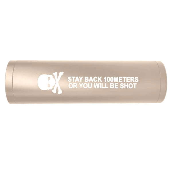 SILENZIATORE NAVY SEALS 107 MM - BRONZE - FMA