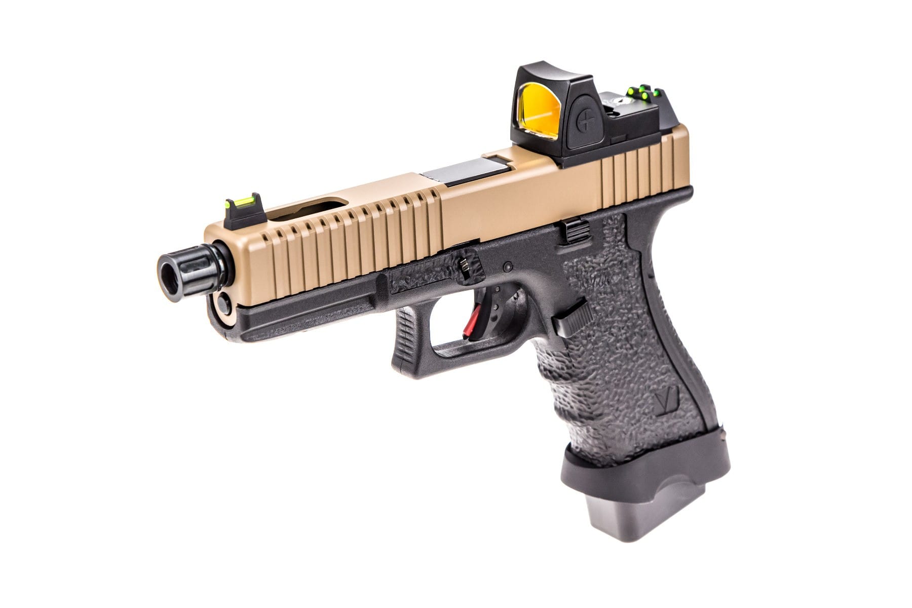 GLOCK 17 EU17 + BDS GBB - HALF-TAN - VORSK - immagine 2