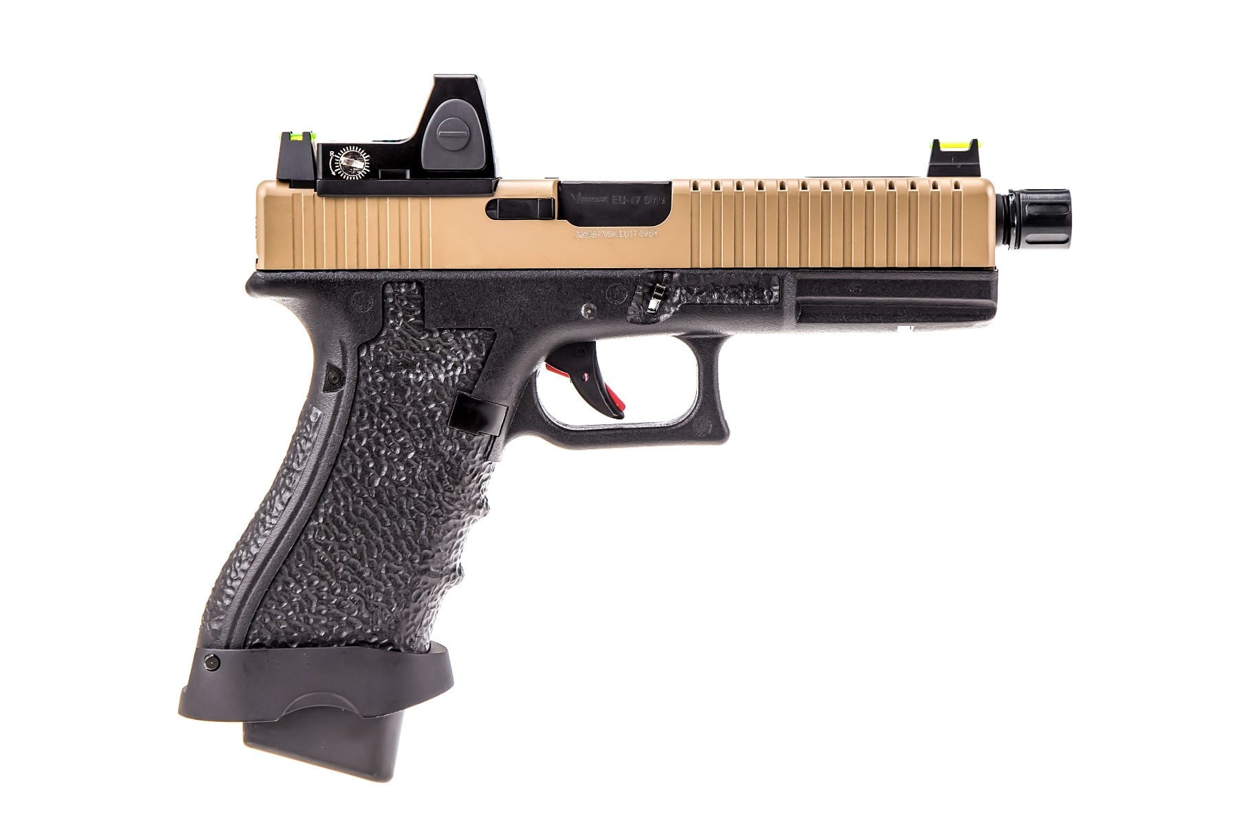 GLOCK 17 EU17 + BDS GBB - HALF-TAN - VORSK - immagine 4