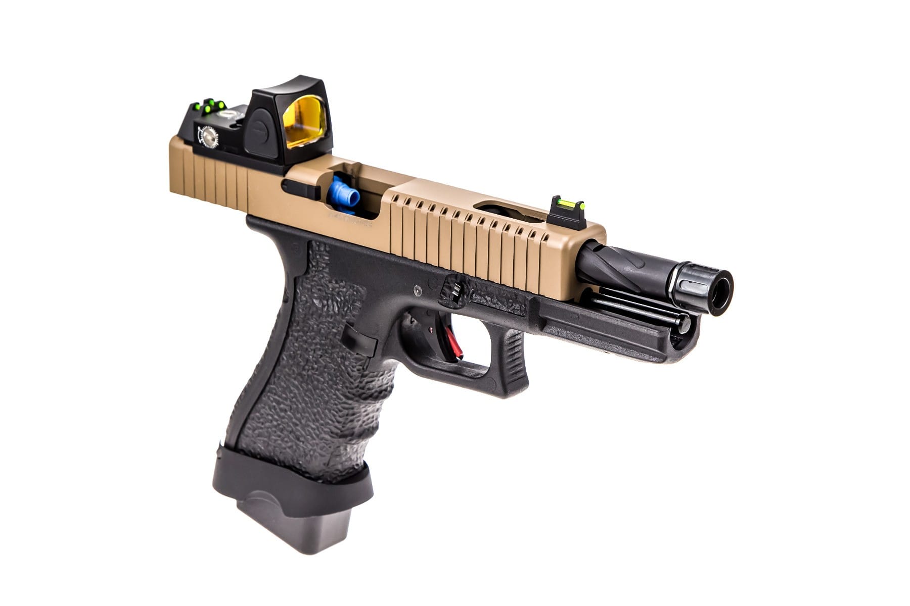 GLOCK 17 EU17 + BDS GBB - HALF-TAN - VORSK - immagine 5