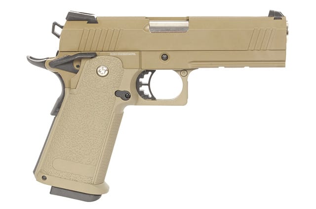 1911 BABY HI-CAPA 3303 GBB - TAN - GOLDEN EAGLE - immagine 2