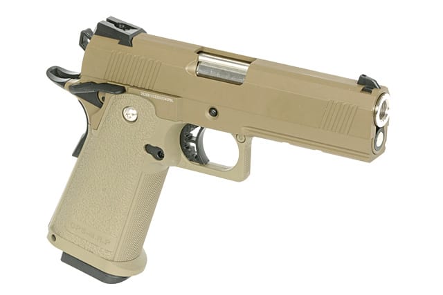 1911 BABY HI-CAPA 3303 GBB - TAN - GOLDEN EAGLE - immagine 3