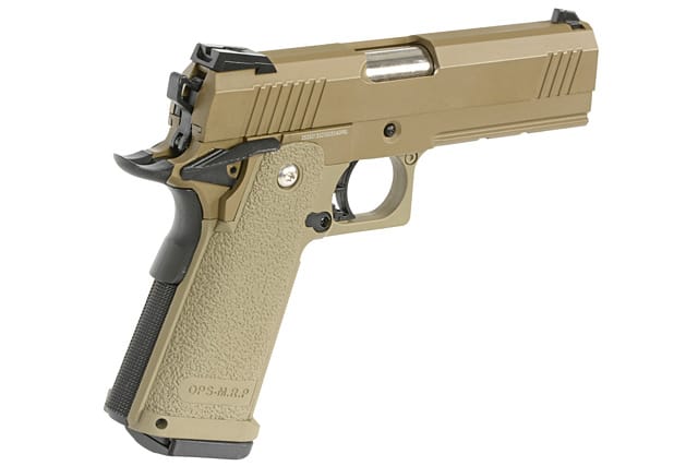 1911 BABY HI-CAPA 3303 GBB - TAN - GOLDEN EAGLE - immagine 4