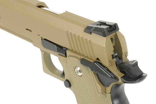 1911 BABY HI-CAPA 3303 GBB - TAN - GOLDEN EAGLE - immagine 7