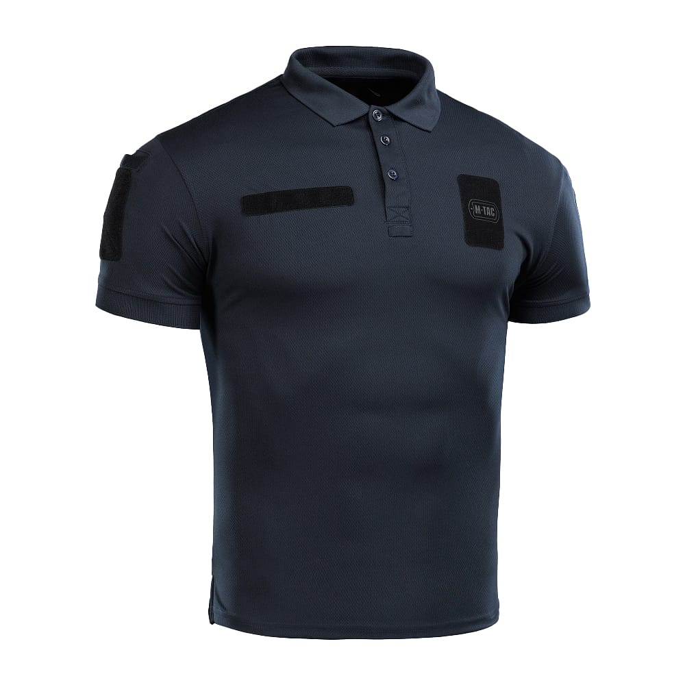POLO ELITE TACTICAL COOLMAX - DARK BLU NAVY - M-TAC - immagine 3