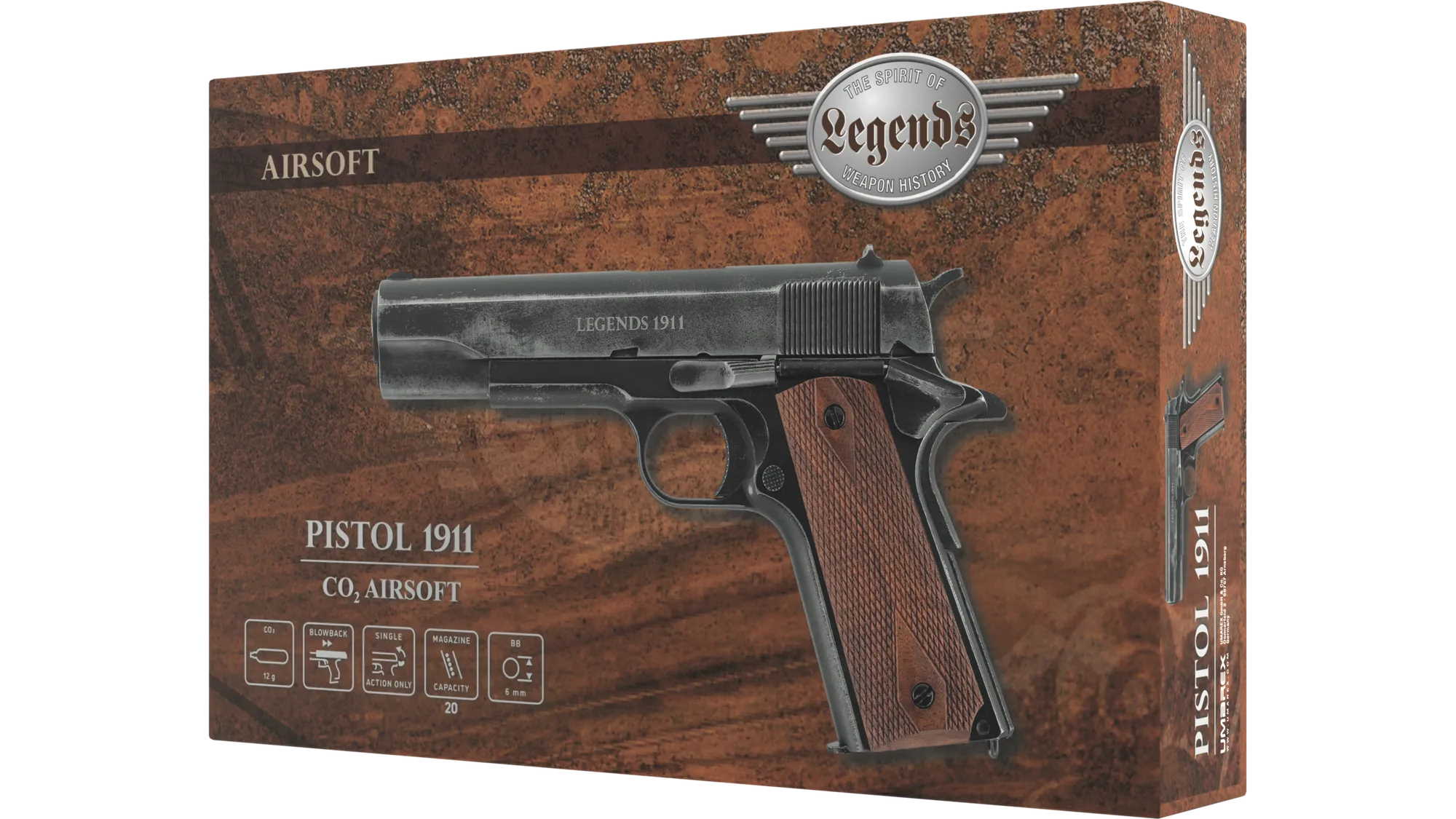 1911 LEGENDS VINTAGE CO2 - UMAREX - immagine 5
