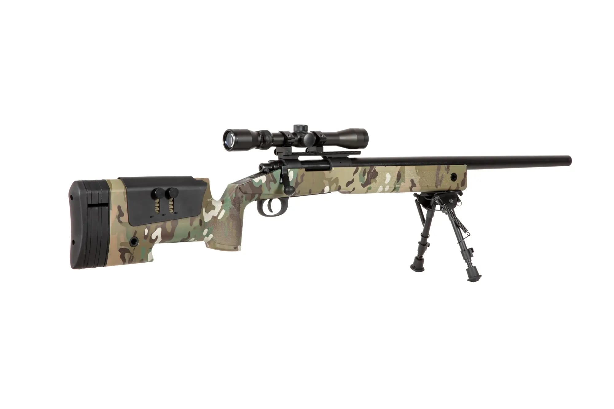 SNIPER RIFLE SA-S02 CORE + OTTICA E BIPIEDE - MULTICAM - SPECNA ARMS - immagine 4
