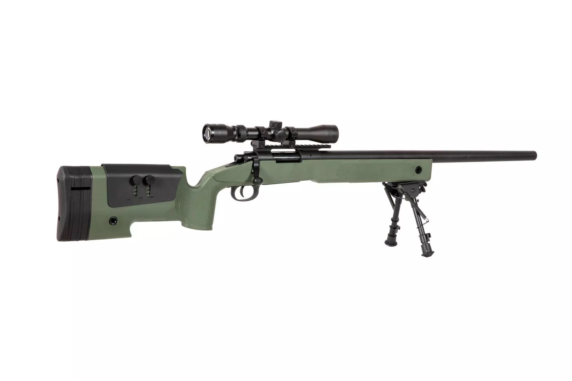 SNIPER RIFLE SA-S02 CORE + OTTICA E BIPIEDE - OD GREEN - SPECNA ARMS - immagine 4
