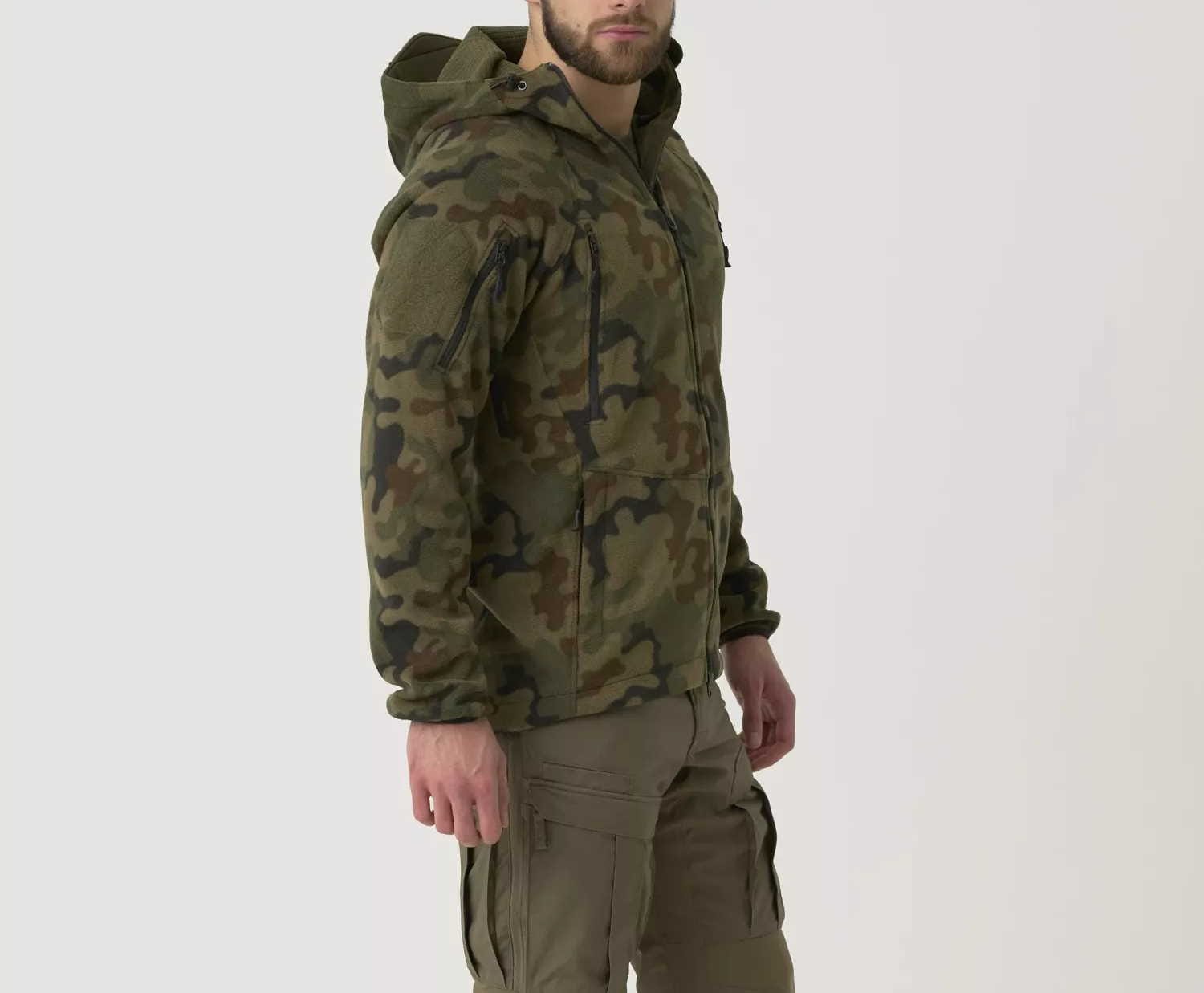 PATRIOT MK2 FLEECE - PL WOODLAND - HELIKON TEX - immagine 2