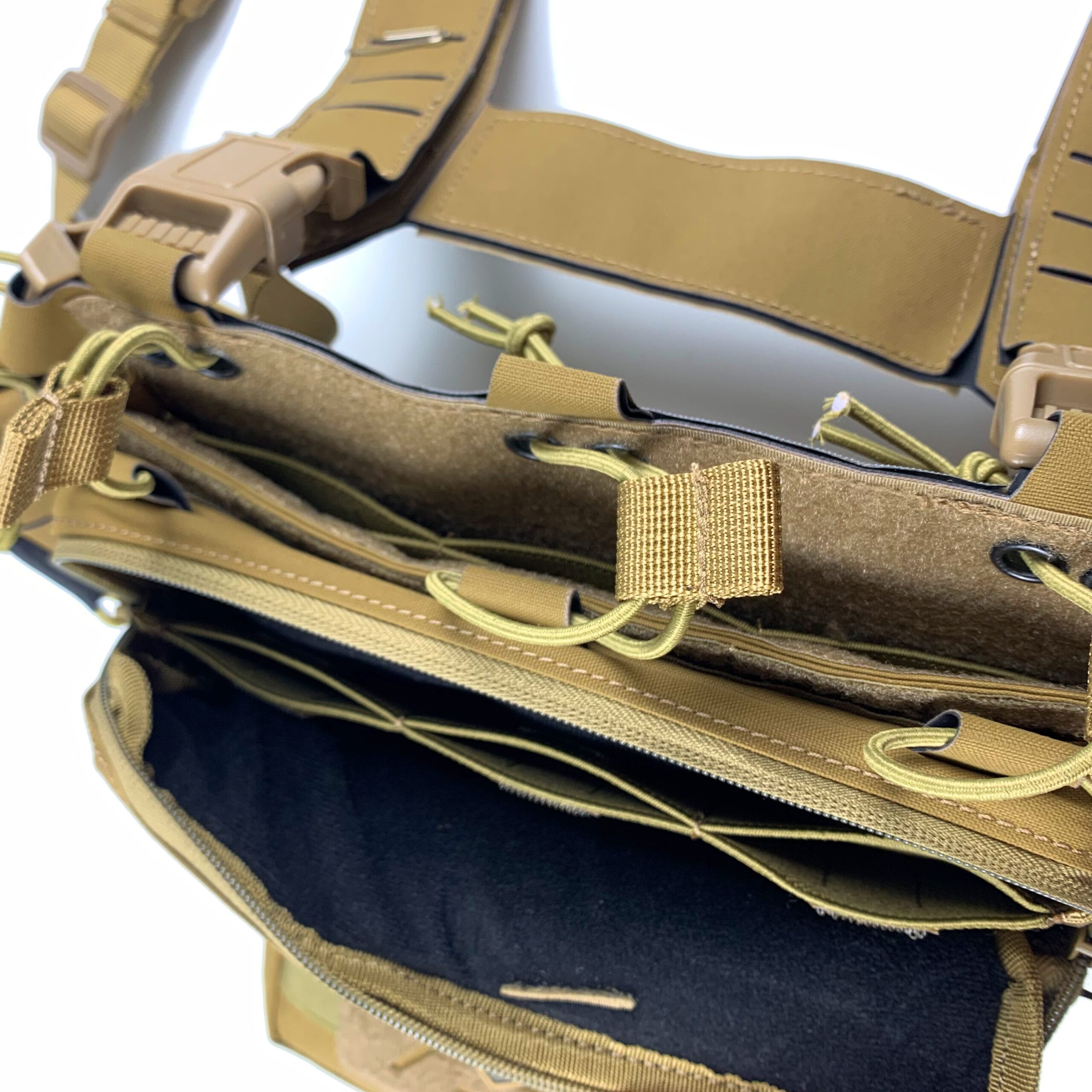 TITAN CHEST RIG - COYOTE BROWN - CONQUER TACTICAL GEAR - immagine 3