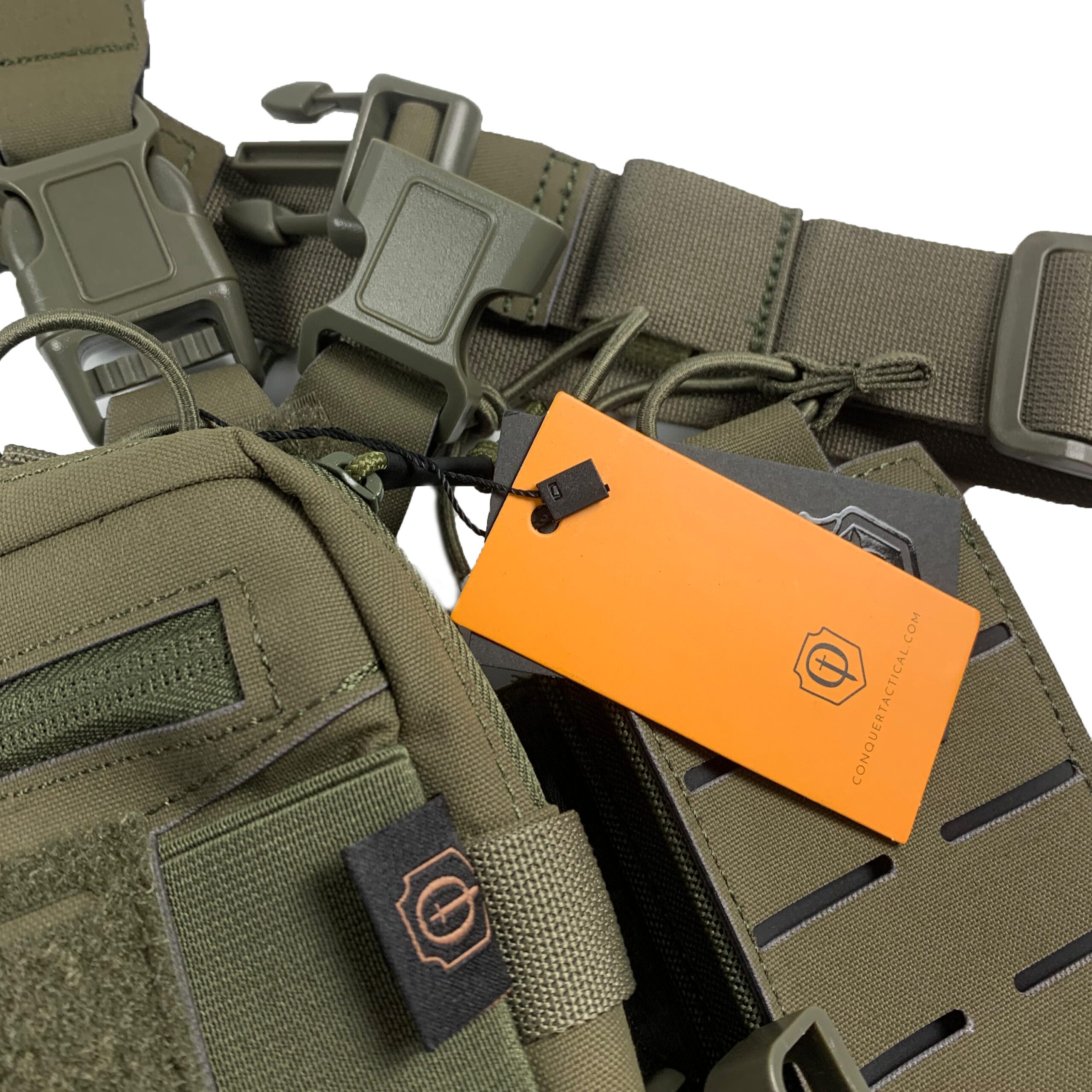 TITAN CHEST RIG - RANGER GREEN - CONQUER TACTICAL GEAR - immagine 3