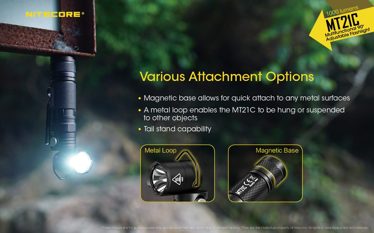 TORCIA MT21C 1100 LUMEN - NITECORE - immagine 10