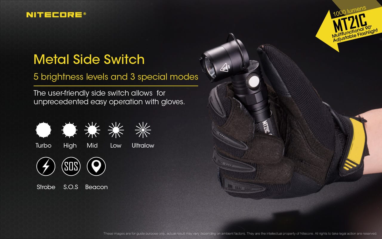 TORCIA MT21C 1100 LUMEN - NITECORE - immagine 12