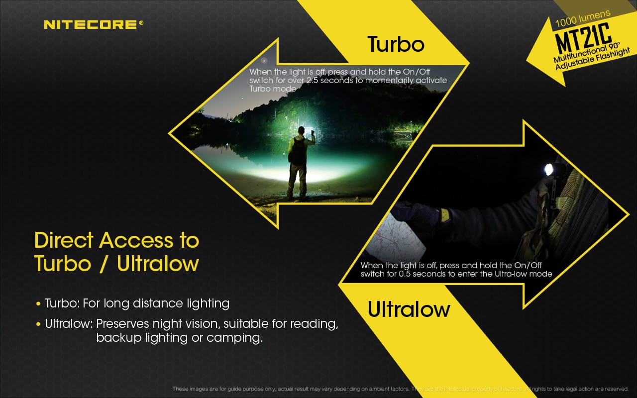 TORCIA MT21C 1100 LUMEN - NITECORE - immagine 13