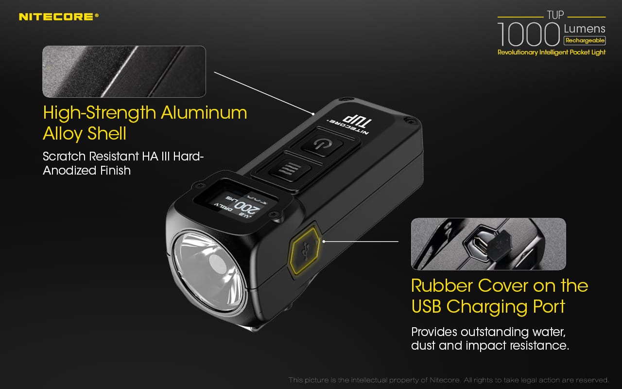 TORCIA TUP 1000 LUMEN - NITECORE - immagine 10