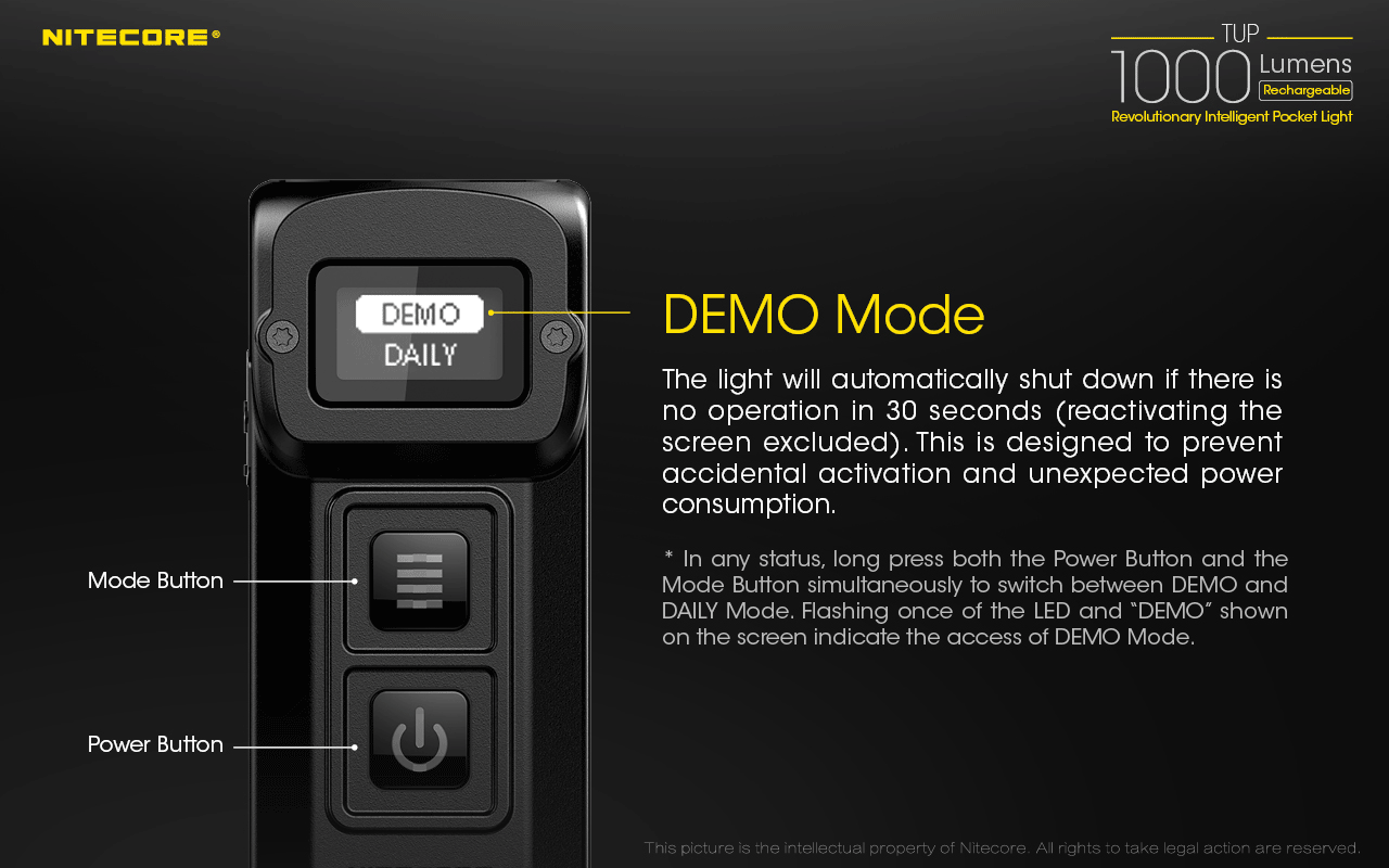 TORCIA TUP 1000 LUMEN - NITECORE - immagine 12