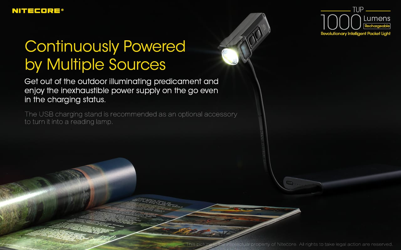 TORCIA TUP 1000 LUMEN - NITECORE - immagine 16