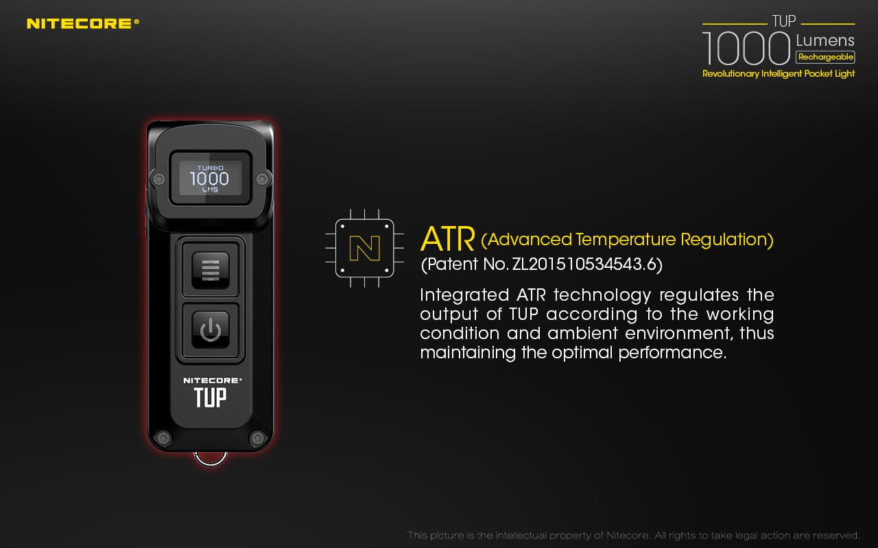 TORCIA TUP 1000 LUMEN - NITECORE - immagine 17