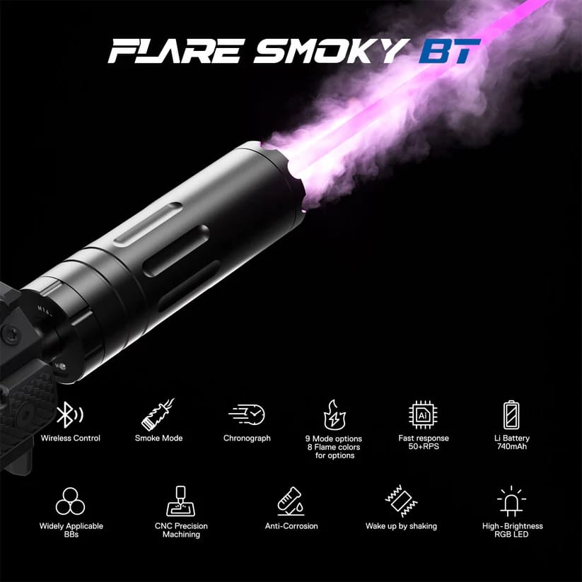TRACCIANTE FLARE SMOKY BT V900 - E-SHOOTER - immagine 2