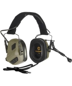 CUFFIE TATTICHE M32 PLUS TACTICAL - FOLIAGE GREEN - EARMOR