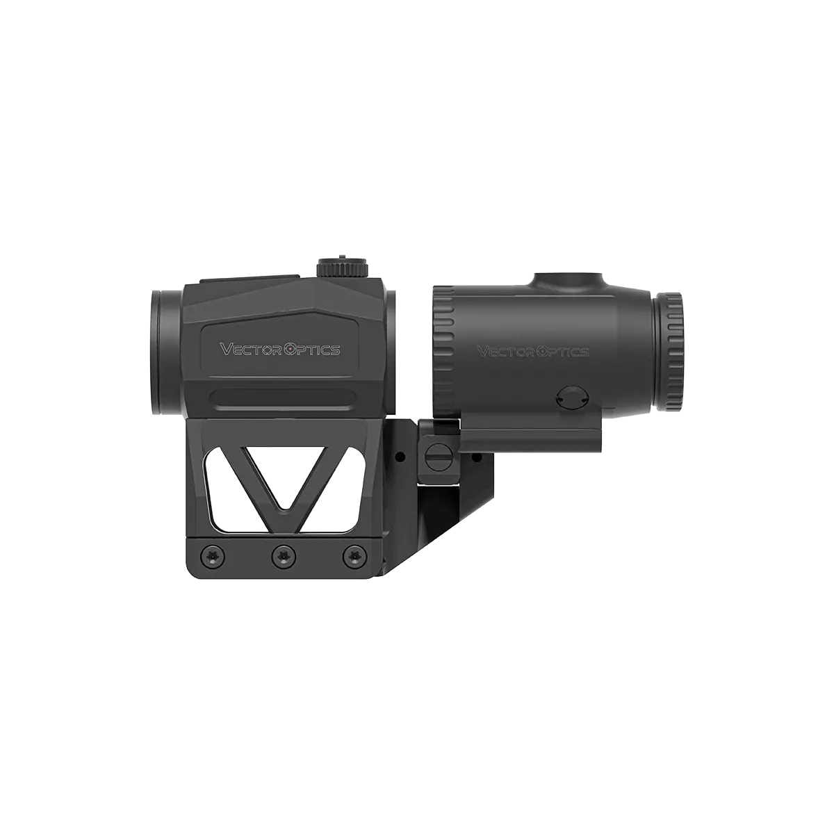 SCRAPPER 1x25 MRT RED DOT+PARAGON 3x MAGNIFIER CON ONE PIECE MOUNT - VECTOR OPTICS - immagine 5
