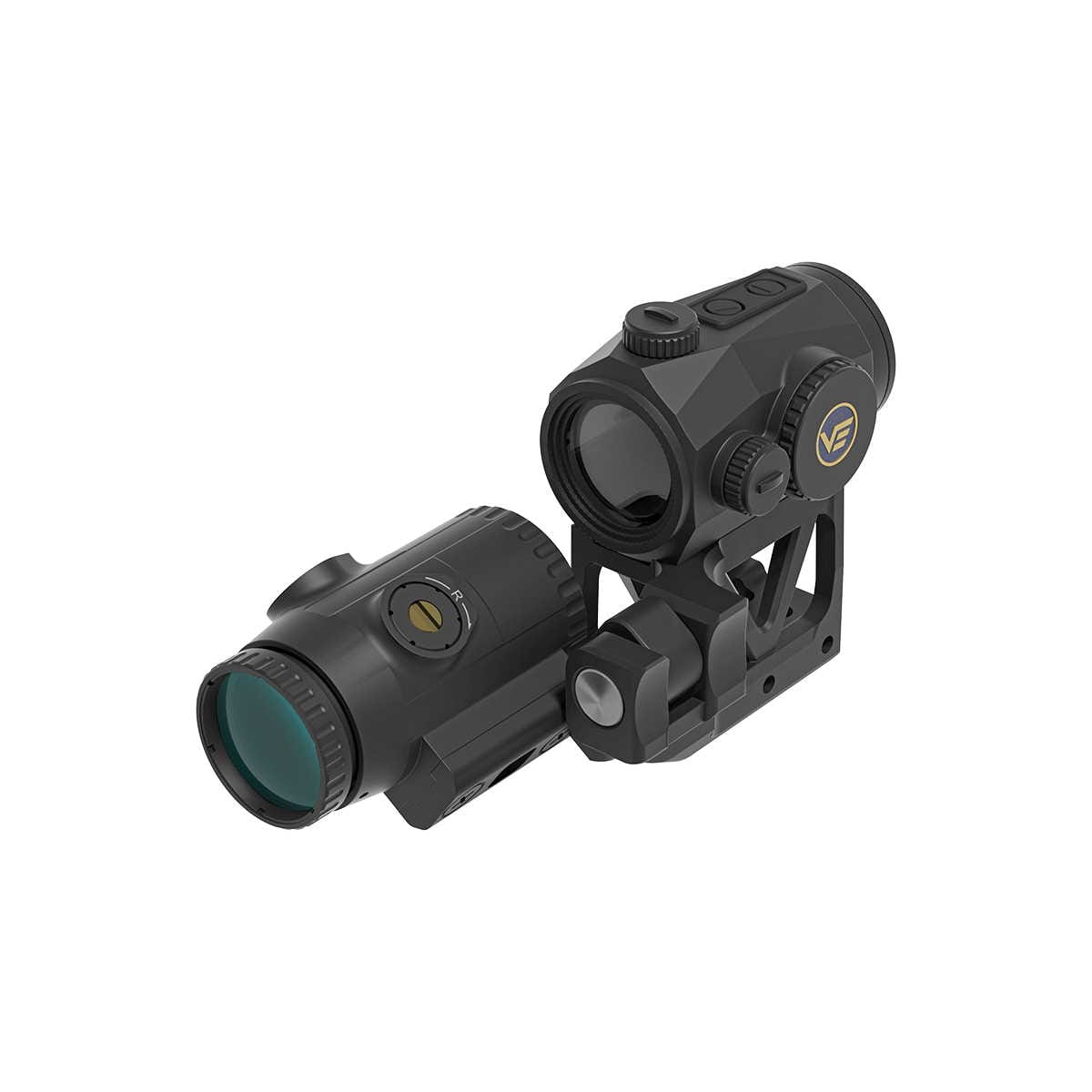SCRAPPER 1x25 MRT RED DOT+PARAGON 3x MAGNIFIER CON ONE PIECE MOUNT - VECTOR OPTICS - immagine 6