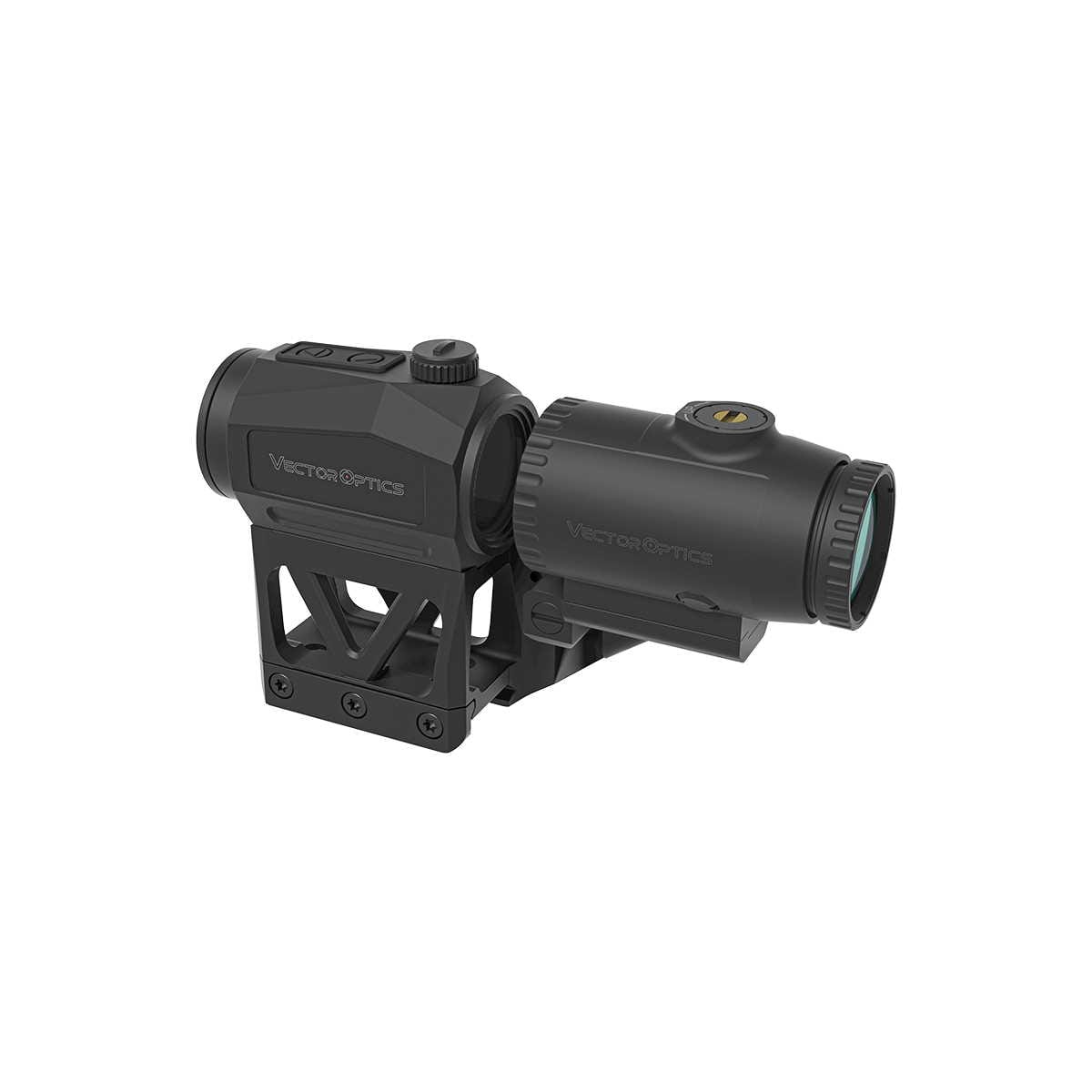 SCRAPPER 1x25 MRT RED DOT+PARAGON 3x MAGNIFIER CON ONE PIECE MOUNT - VECTOR OPTICS - immagine 4