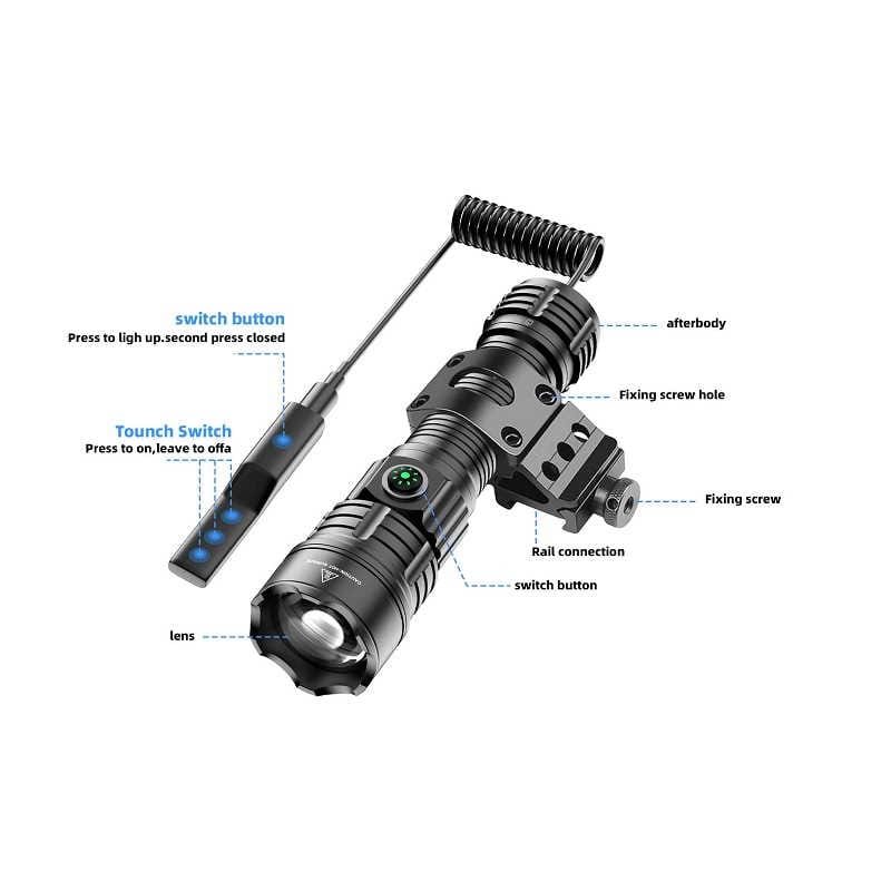 TORCIA JF030 LED CON REMOTO - ROSSI - immagine 5