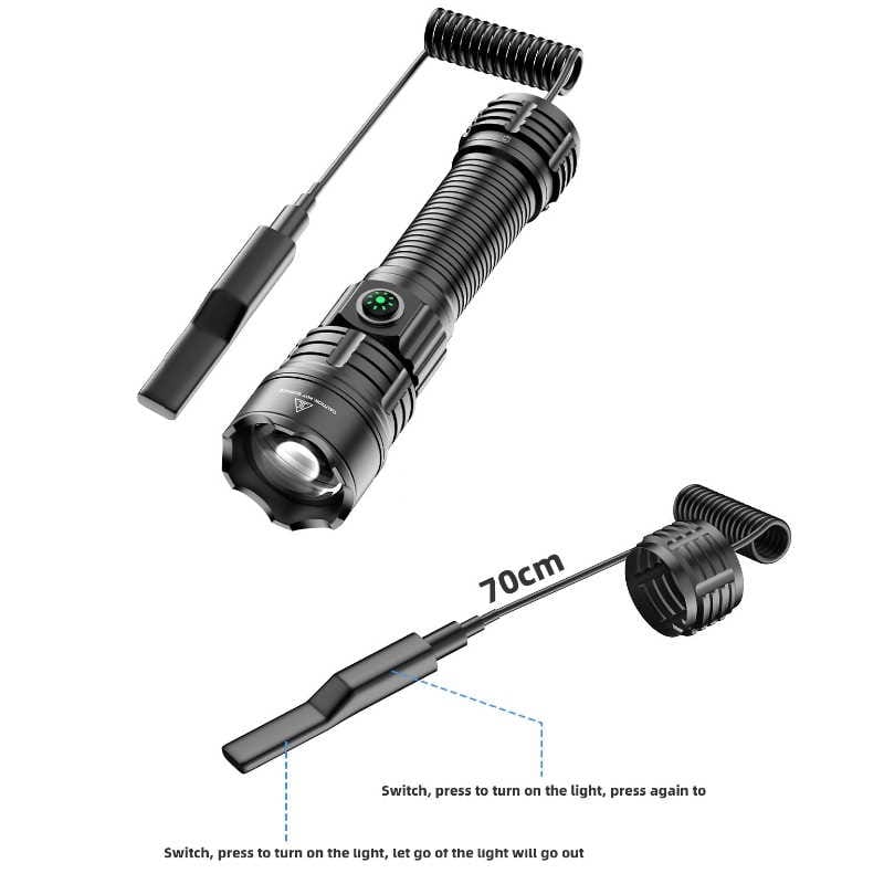 TORCIA JF030 LED CON REMOTO - ROSSI - immagine 6
