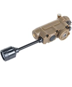 LUCE TATTICA LT-11 PER ELMETTO E PASSANTI MOLLE - TAN - WOSPORT