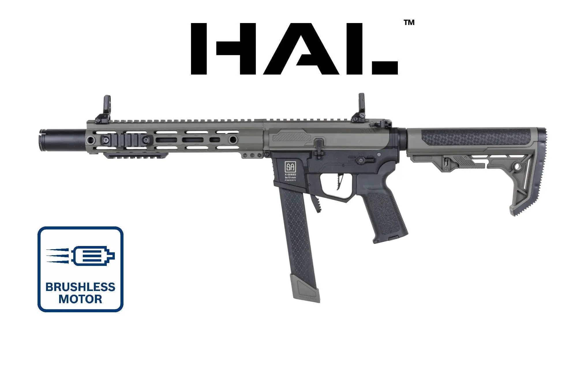M4 FX02 FLEX BLDC HAL ETU GEN.2 - FOLIAGE GREEN - SPECNA ARMS