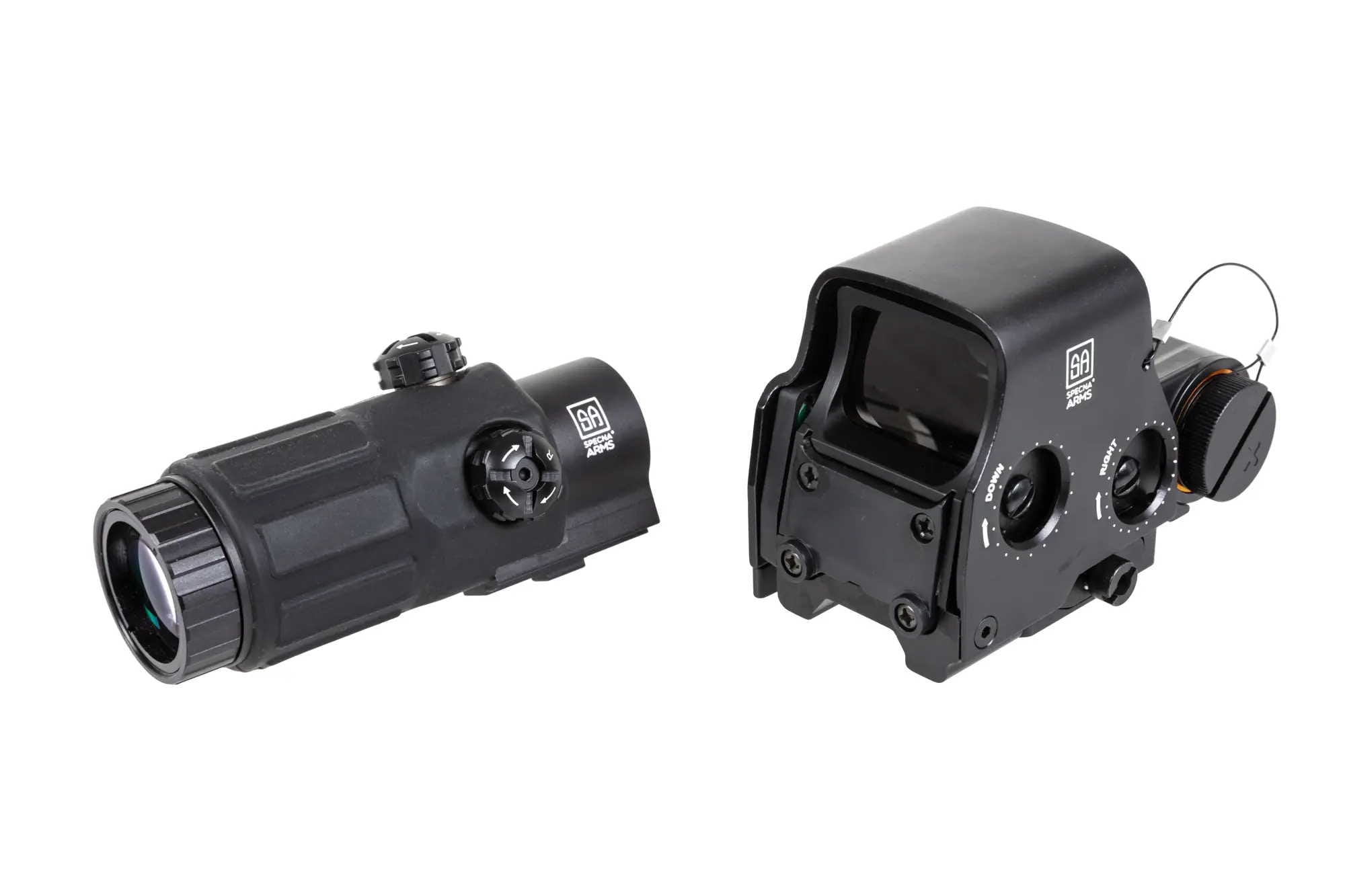 RED DOT OLOGRAFICO HOLO V2 + MAGNIFIER 3X QD - SPECNA ARMS