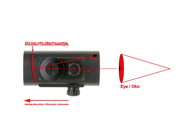 RED DOT 1X40 REFLEX - PCS - immagine 5