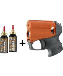 Pistola spray peperoncino Umarex P2P PGS II con ricarica pepper kit difesa personale