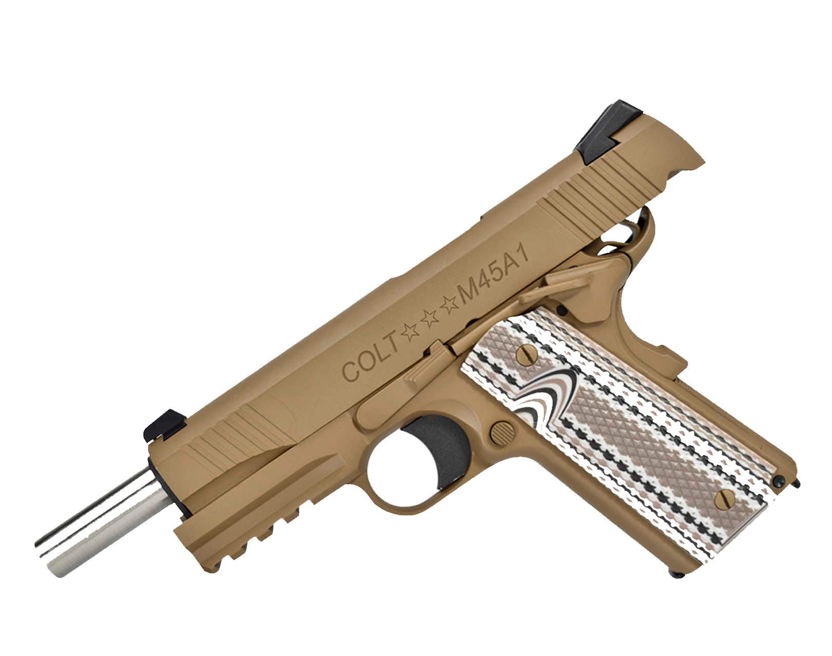 COLT 1911 M45A1 GBB - FDE - ARMY ARMAMENT - immagine 2