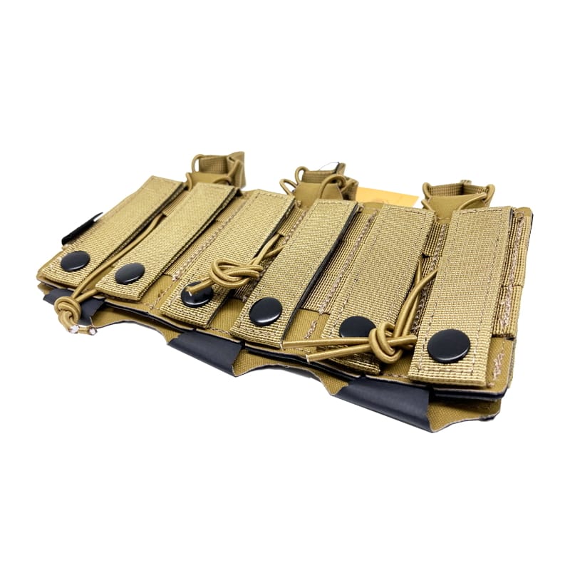 PORTA CARICATORE 5.56 TRIPLA - CONQUER TACTICAL - immagine 2