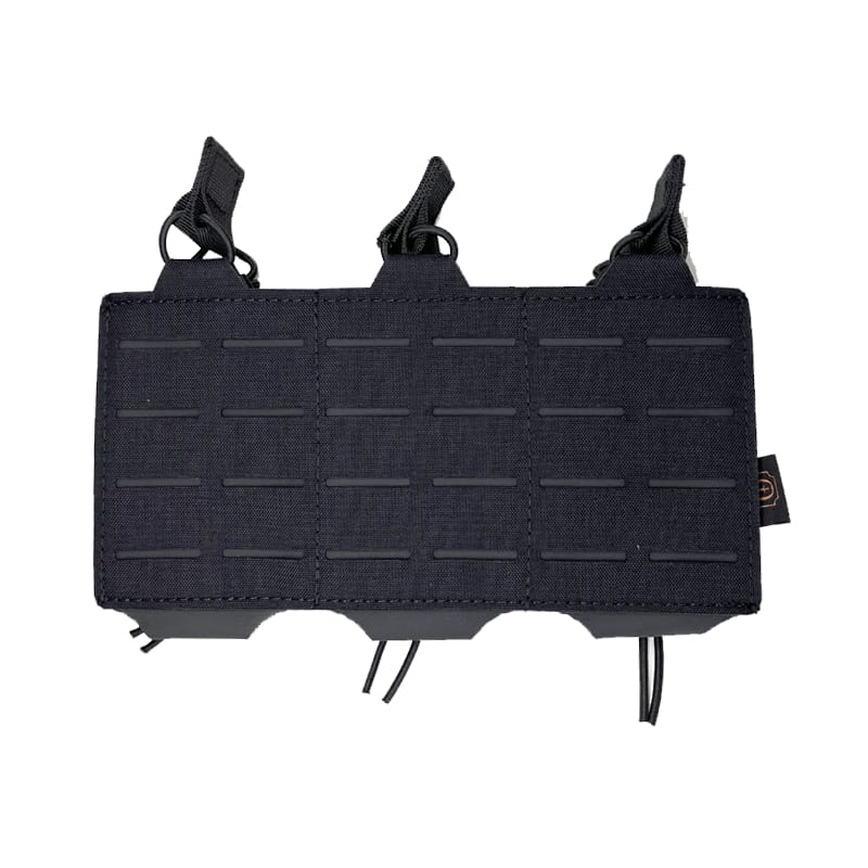 Porta caricatore 5.56 tripla Conquer Tactical per equipaggiamento tattico softair