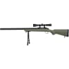 Immagine del fucile da cecchino a molla Specna Arms SA-S12 EDGE, serie EDGE, colore OD Green. Il kit include ottica di puntamento e bipiede integrato. Ideale per giocatori di softair che cercano precisione e affidabilità in campo. Prodotto disponibile su Gunshot.it. Sniper Rifle SA-S12 EDGE Specna Arms OD Green con ottica e bipiede, fucile di precisione per softair.