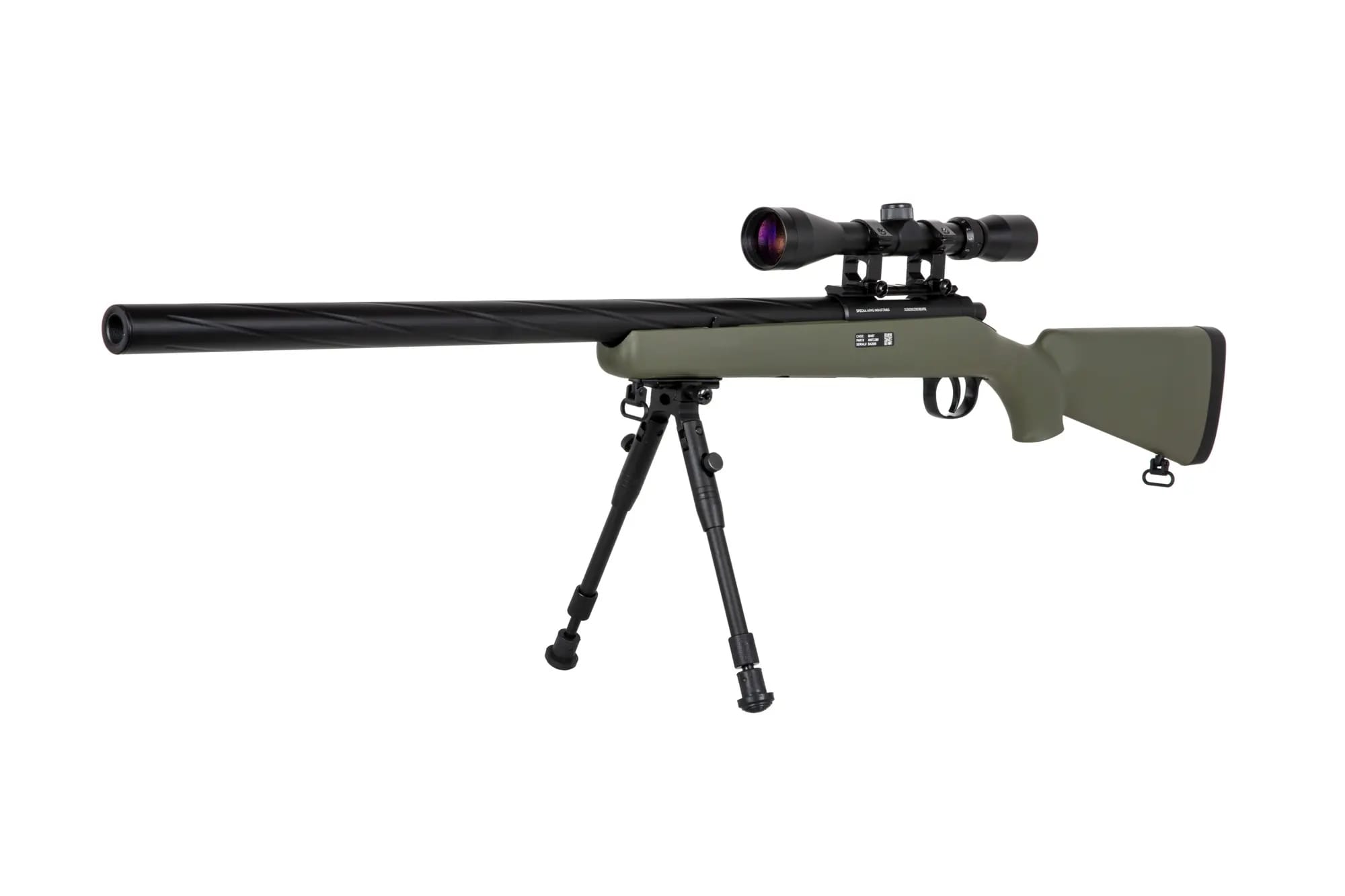 SNIPER RIFLE SA-S12 EDGE + OTTICA E BIPIEDE - OD GREEN - SPECNA ARMS - immagine 2