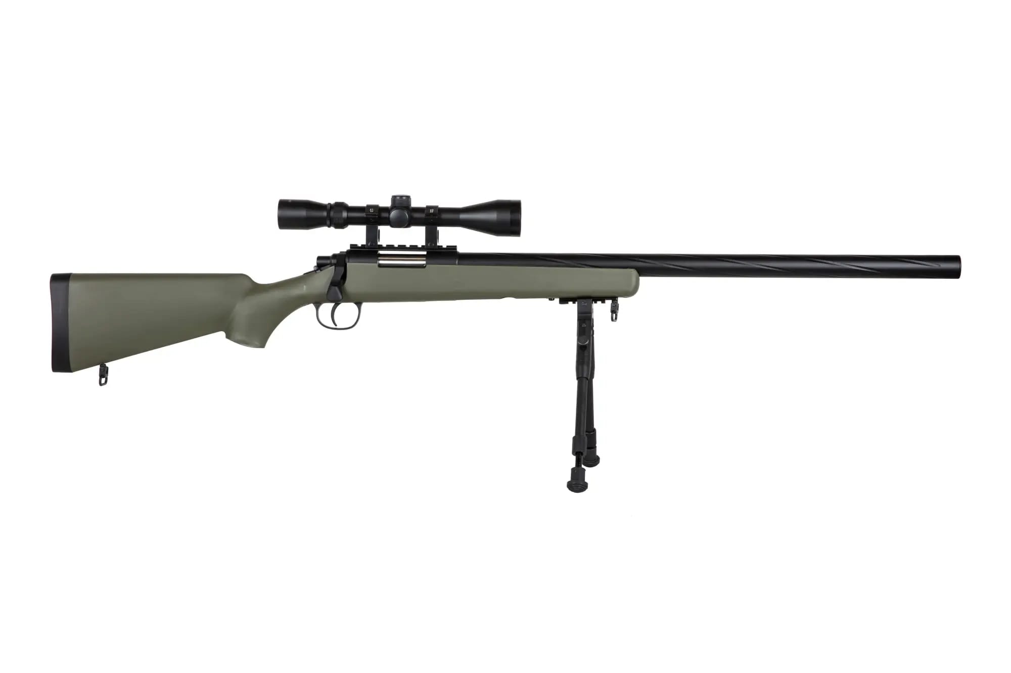 SNIPER RIFLE SA-S12 EDGE + OTTICA E BIPIEDE - OD GREEN - SPECNA ARMS - immagine 4