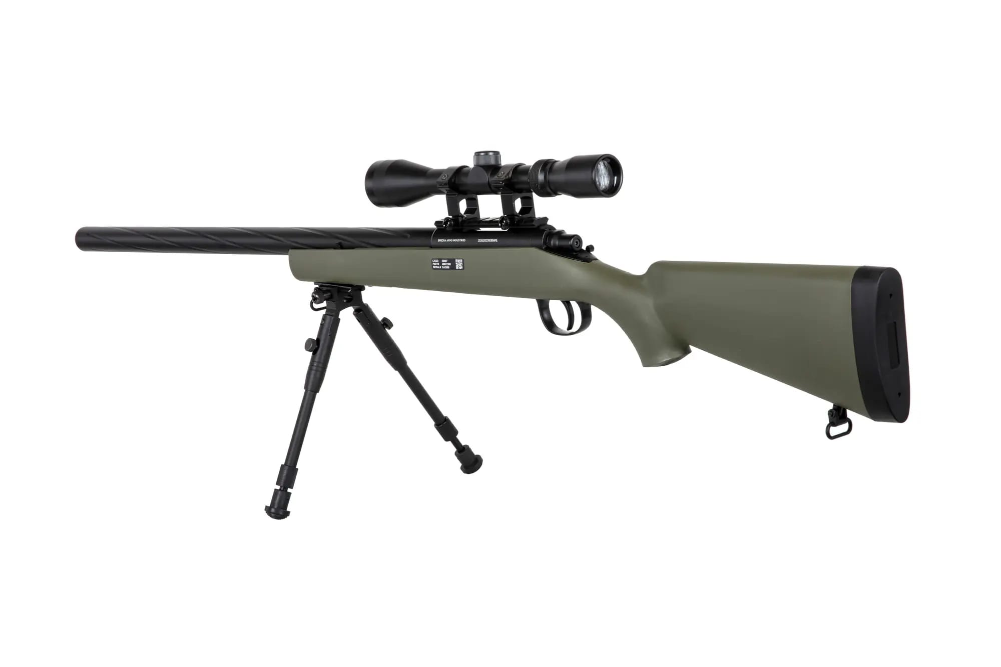 SNIPER RIFLE SA-S12 EDGE + OTTICA E BIPIEDE - OD GREEN - SPECNA ARMS - immagine 6