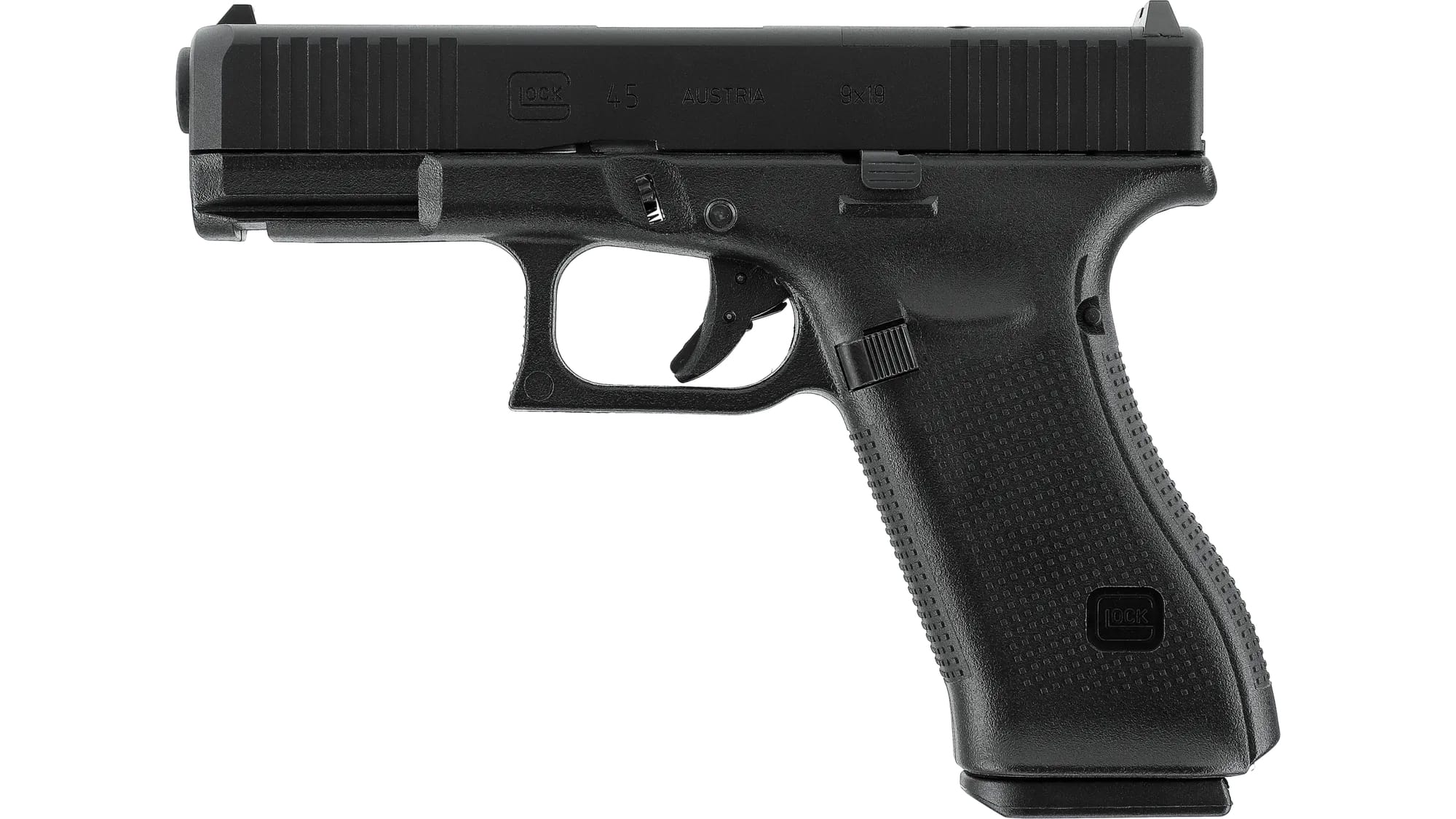 Pistola softair a gas GLOCK 45 Gen.5 MOS GBB Umarex con carrello in metallo e predisposizione red dot
