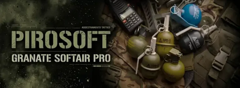 Granate Pyrosoft per softair ad alto realismo tattico in vendita su Gunshot.it