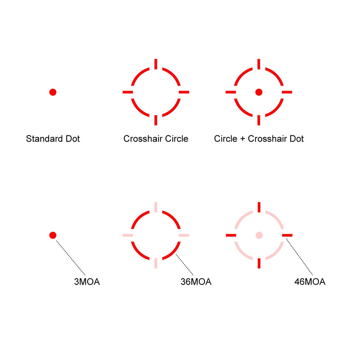 RED DOT FRENZY 1X17X20 MRT ASPHERIC LENS - VECTOR OPTICS - immagine 10