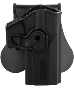 Fondina rigida da cintura in polimero per SIG P320 marca Amomax per softair