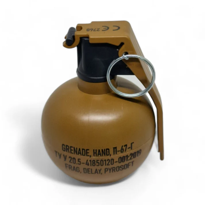 Granata NATO Airsoft P-67-G Pyrosoft da simulazione tattica per softair