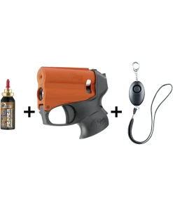 KIT PISTOLA SPRAY PEPERONCINO P2P PGS II + SHRILL ALARM SA1 125 DB - UMAREX