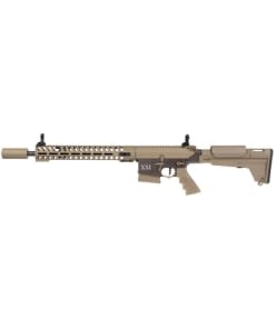 DMR Rapax XXI M.8 Secutor colore Coyote per softair vista laterale